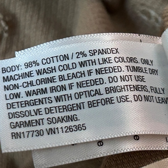 Universal Thread Women's High Rise Corduroy Sailor Wide Leg Jeans Brown 16 - Picture 8 of 9